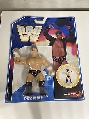 WWE Zack Ryder Mattel Retro Series 8 2019 Wrestling Figure WWF GCW Cardona MOC • $20