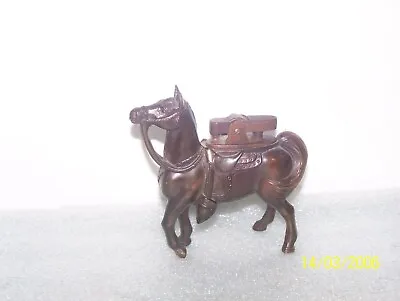 $9.99 • Buy Vintage CARNIVAL HORSE Table Top Western Figural Cigarette Lighter - VGC