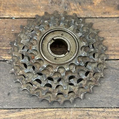 Vintage Suntour Perfect Freewheel 30 Tooth 14 Tooth 6s 6 Speed MTB Tour Gold YF • $59.99