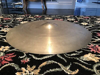 A. Zildjian 50’s Block Stamp 24” Medium Ride Vintage Rare • $399.95