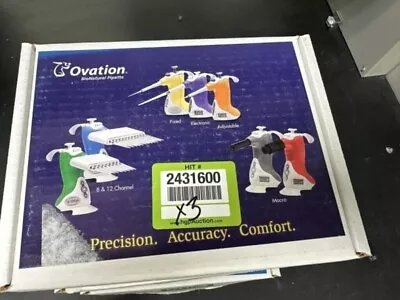 Vistalab Ovation Electronic Single Channel Pipette 0.5-20ul • $120