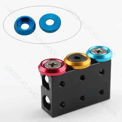 Countersunk Taper Aluminum Washer Anodized Aluminum Various Colors M4 To M8 • £1.55