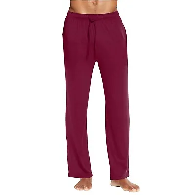 Mens Lounge Pants Sleep Gym Active Pajama Sweatpants Soft Marled Jogger Slim NWT • $11.97