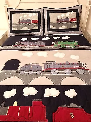 Pottery Barn Kids Thomas The Train Railroad Standard Pillow Sham • $22