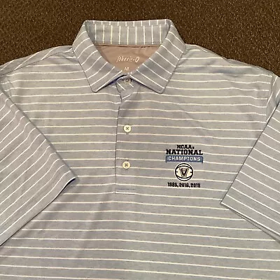 Villanova University Basketball National Champs Johnnie O Golf Shirt Mens M EUC  • $49