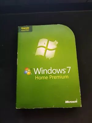 Microsoft Windows 7 Home Premium Upgrade Designed For Windows Vista W/ Key • $19.99