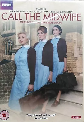 Call The Midwife DVD Series 4 + 2014 Christmas Special  Region 2+4 Cert 12 New • £2.99