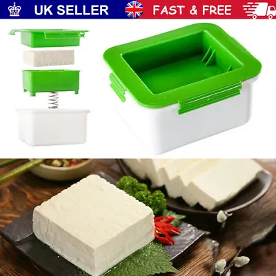 DIY Tofu Maker Press Molds Homemade Tofu Cheese Cloth Cuisine Making Machine UK • £11.98
