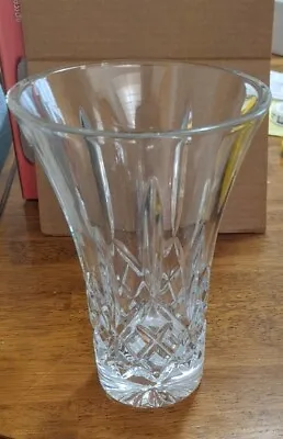 Waterford Crystal Lismore 8  Flared Vase No Box. New Condition  • $45