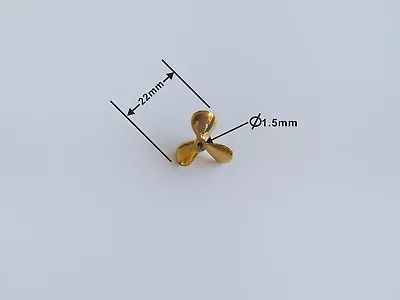 3 Blades Metal Display Boat Propeller-right  Props 22mm Diameter - 1 Pair • $8.99