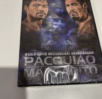 Margarito Vs Pacquiao  WSWC Dvd Sealed Boxing World Champions GOAT Fight Belt • $9.46