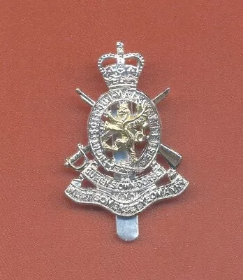 Queens Own Dorset And West Somerset Yeomanry.staybrite Army Cap Badge • £6
