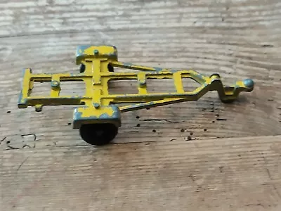 Vintage Yellow TOOTSIETOY BOAT TRAILER - Easy Restoration  • $8