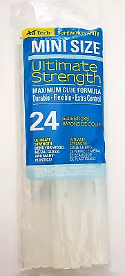 AdTech 24 Ct Mini Size Ultimate Strength 8  Glue Sticks - CLEAR • $6.49