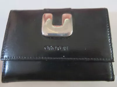 OROTON Ladies Black Leather Card/Coin PURSE • $19