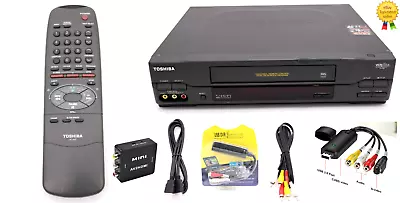 Toshiba  VCR Player Converts VHS To Digital File By USB 2.0 Capture Converter • $139.99