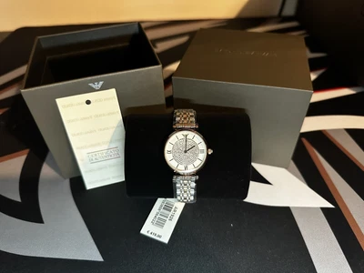 £80 • Buy Brand New Genuine Emporio Armani Ar1926 Womens Watch Rosegold & Silver