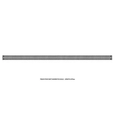HORNBY Track R603 1x Long Straight - Extended 670mm • £9.45