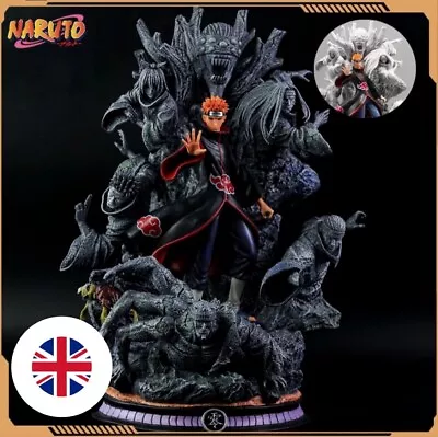 Naruto Figure Naruto Anime Figure Akatsuki Pain Figures 27cm PVC GK Statue Model • £39.99