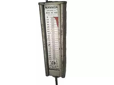 Vintage HANSON Hanging Scale 200 LB Capacity Model 8920  The Viking Made In USA • $49.89