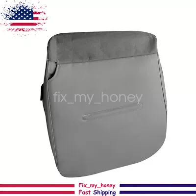 Driver Bottom Leather Seat Cover For 02-07 Ford F250 F350 450 XL Work Truck Gray • $42.21