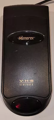 Vintage Memorex VHS Video Cassette Tape Rewinder MR110 Black TESTED And WORKS • $24.95