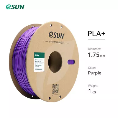 ESUN PLA+ PLA PLUS PLA Pro Filament 1.75mm 1KG Multi-color For FDM 3D Printer • $19.52