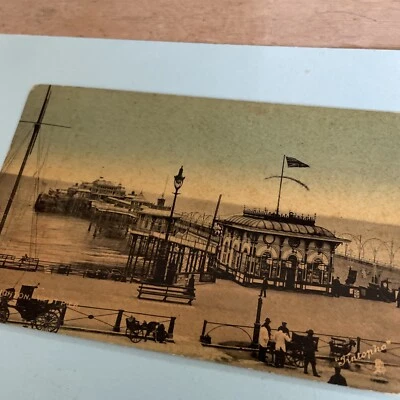 £3.99 • Buy WEST PIER BRIGHTON SUSSEX. 1905. Tucks .POSTCARD .posted.