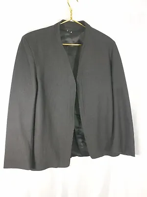 Handmade Amish Mennonite Plain Clothing Men Coat Black Euc C44 W44 L30 • $34.50