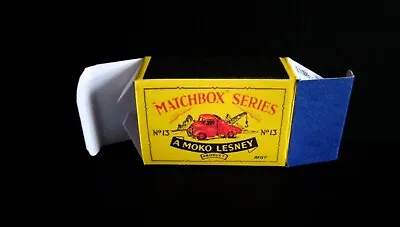 Matchbox Lesney Moko No.13a Bedford Wreck Truck Reproduction Box (Box Only) • £2.89