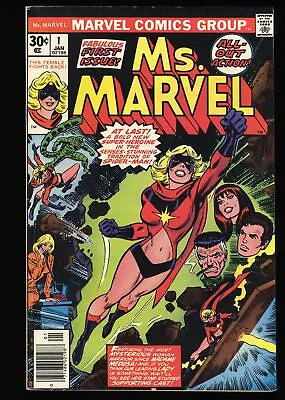 Ms. Marvel (1977) #1 FN 6.0 1st Appearance Carol Danvers As Ms. Marvel! • $45