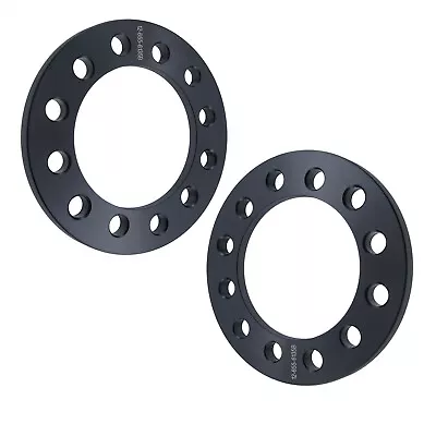 2 PCS 1/2  Flat Wheel Spacers 6x5.5 Fits Chevy Silverado Tahoe GMC Sierra Yukon • $26.94