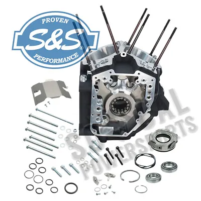 S&S Cycle Twin Cam Engine Cases-4 1/4in. Bore With Stock Stud Pattern-31-0181A • $2401.24