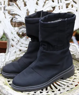 £35 • Buy ROHDE Sympatex Black Waterproof Boots Wool Fleece Lining - UK 5 EU 38
