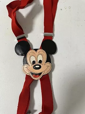 Vintage Mickey Mouse Suspenders • $15