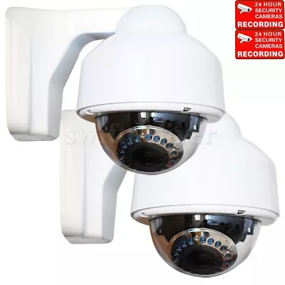 2 SONY Effio CCD IR Night Vision Dome Security Camera Varifocal Lens 700TVL AQ4 • $125.50