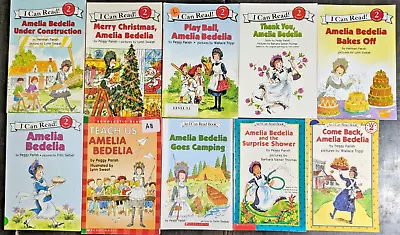 Amelia Bedelia Books I Can Read 10 Book Lot Children's Readers PB Level 2 Reader • $21.99