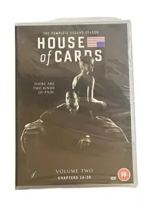 House Of Cards -  The Complete Second Season - DVD - [NEW/Sealed] • £2.99