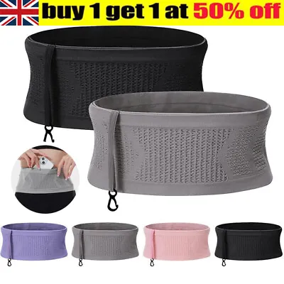 Multifunctional Knit Breathable Concealed Waist Bag For Running • £6.35
