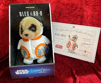Limited Edition Meercat Movies Oleg As BB-8 Star Wars Collectors Toy Inc Cert • £15