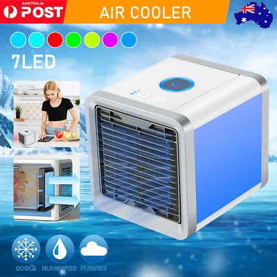 $15.04 • Buy NEW USB Portable Mini Air Conditioner Cool Cooling For Bedroom Desk Cooler Fan