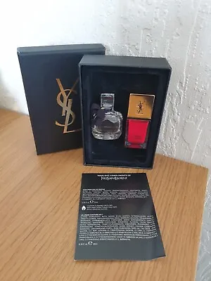 £20 • Buy Yves Saint Laurent Mon Paris Eau De Parfum 7.5ml & La Laque Couture Gift Set