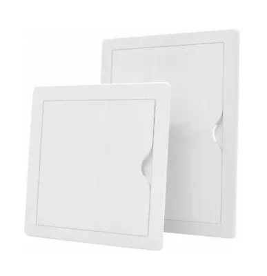 White Plastic Access Panel Inspection Door Revision Service Door Hatch • £14.99