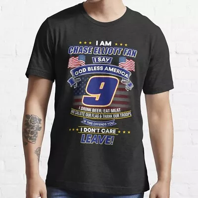 Chase Elliott Fan T-Shirt Essential T-Shirt Size S-5XL • $11.99