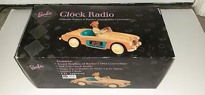 BARBIE 1996 Clock Radio Alarm 1962 Austin Healey Convertible Car WORKS! • $24.99