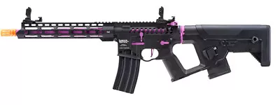 Lancer Tactical Enforcer Blackbird Skeleton AEG W/ Alpha Stock (Color: Black & P • $322.99