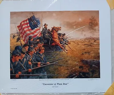 Encounter At Plum Run By Dale Gallon- Collectible  Civil War Print - MINT • $175