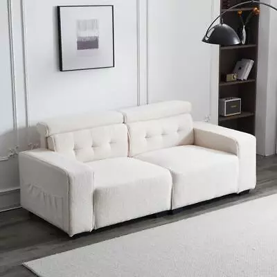 83 Inch Sofa Modular Comfy Counch Modern Large Sofa Set Loveseat Living Room • $499.59