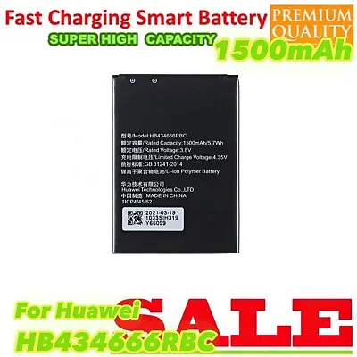 Battery For Huawei Hb434666rbc E5573 Pocketcube Modem Vodafone Optus Telstra • $12.44