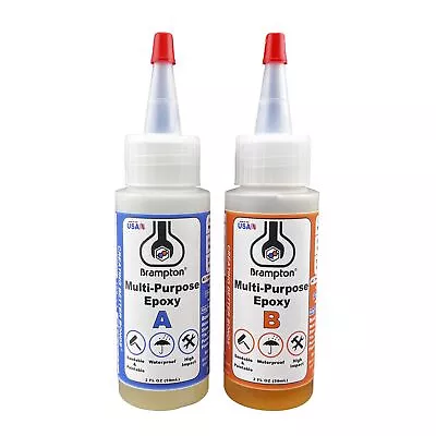 Brampton Multi-Purpose Epoxy - 30 Minute Full Cure -Epoxy Glue Kit For(4 Oz Kit) • $24.24